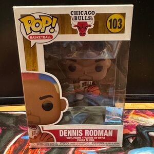Funko Pop! Chicago Bulls Dennis Rodman Figure #103